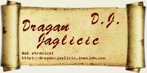 Dragan Jagličić vizit kartica
